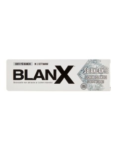 Blanx Dentifricio Sbiancante con Licheni Islandici 100% Naturali 75 ml