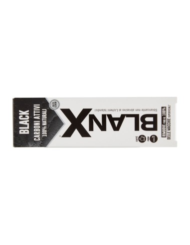 offerta Blanx Dentifricio Black Carboni Attivi 100% Naturali 75 ml