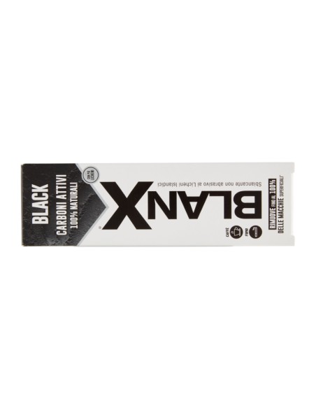 offerta Blanx Dentifricio Black Carboni Attivi 100% Naturali 75 ml