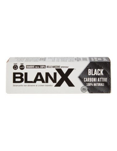 offerta Blanx Dentifricio Black Carboni Attivi 100% Naturali 75 ml