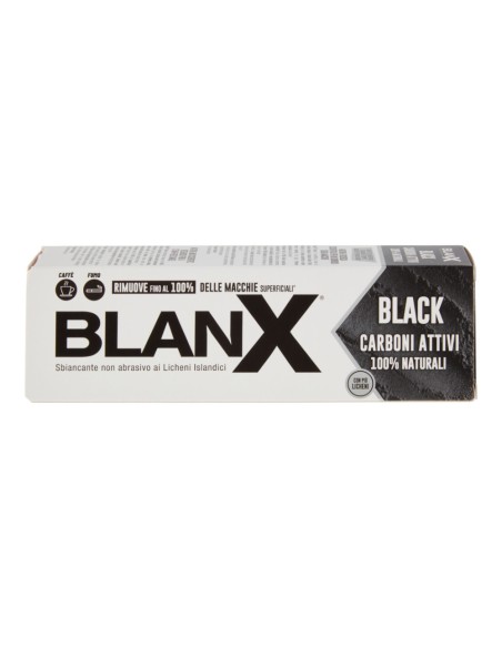 offerta Blanx Dentifricio Black Carboni Attivi 100% Naturali 75 ml