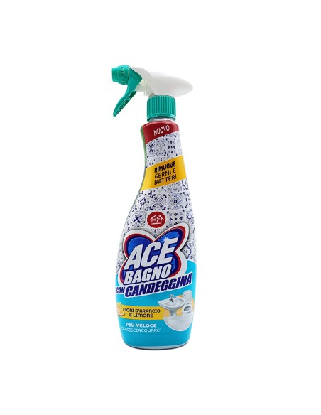 offerta Ace Bagno con Candeggina Spray Fragranza di Fiori di Arancio e Limone 600 ml