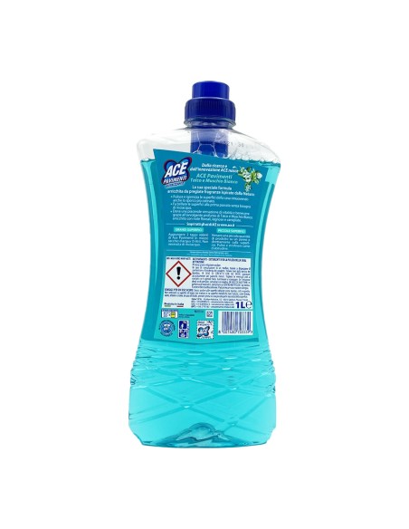 offerta Ace Pavimenti Igienizzante Talco e Muschio Bianco Senza Candeggina 1 L