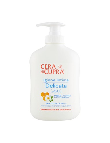offerta Cera di Cupra Igiene Intima Delicata pH 5,0 con Miele di Cupra e Latte di Mandorla 250 ml