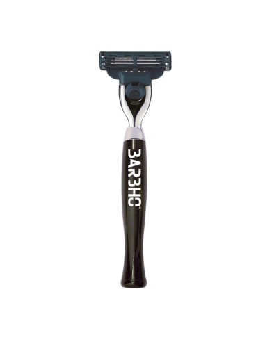 offerta Barbho Rasoio Nero Cromato Ultraleggero