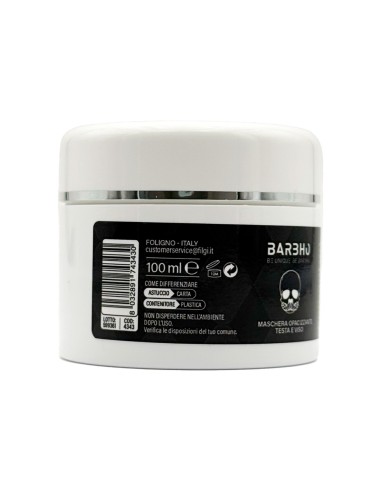offerta Barbho Maschera Opacizzante Testa e Viso 100 ml