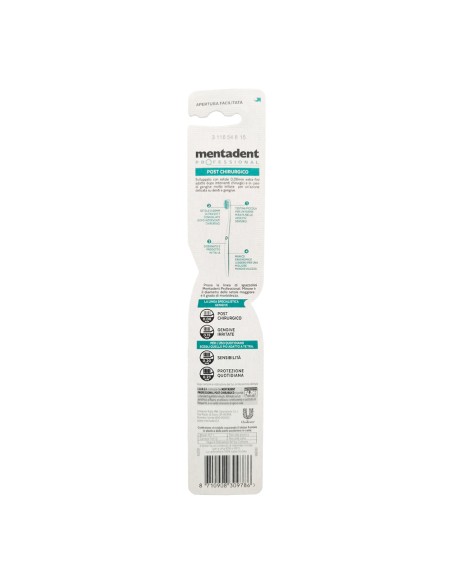 offerta Mentadent Professional Spazzolino Post Chirurgico Setole Ultra-Soft + Testina 1 Pz