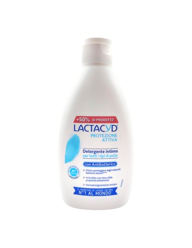 offerta Lactacyd Protezione Attiva Detergente Intimo per Tutti i Tipi di Pelli 300 ml