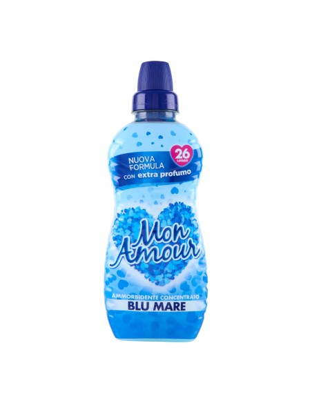 offerta Mon Amour Ammorbidente Concentrato Lavatrice Fragranza Blu Mare 650 ml