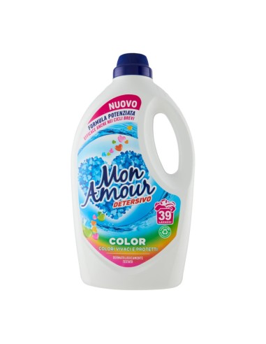 offerta Mon Amour Color Detersivo Liquido per Lavatrice Colori Vivaci e Protetti 1,56 L