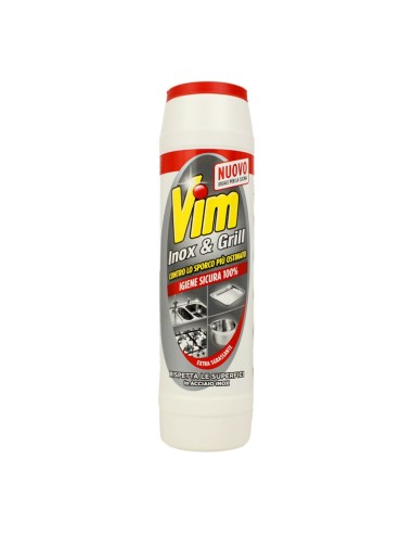 offerta Vim Inox & Grill Igiene Sicura 100% in Polvere Extra Sgrassante 750 g