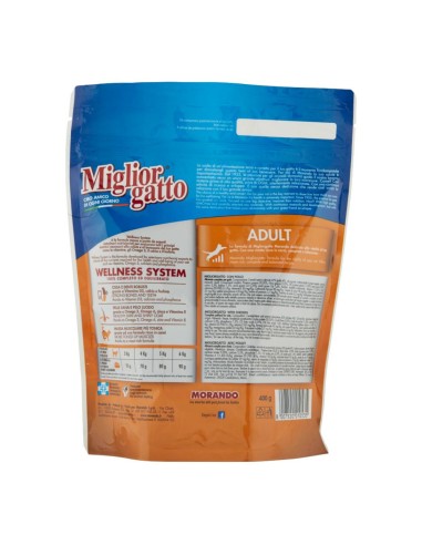 offerta Morando Migliorgatto Wellness System Adult Croccantini per Gatto con Pollo 400 g