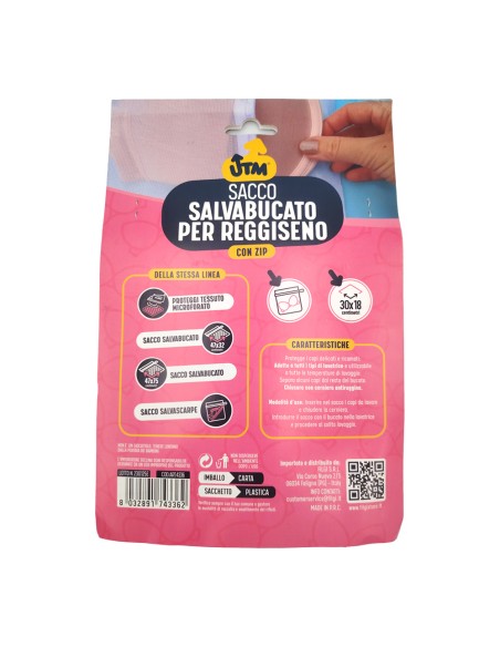offerta Utm Sacco Salvabucato per Reggiseno con Zip 30x18 cm