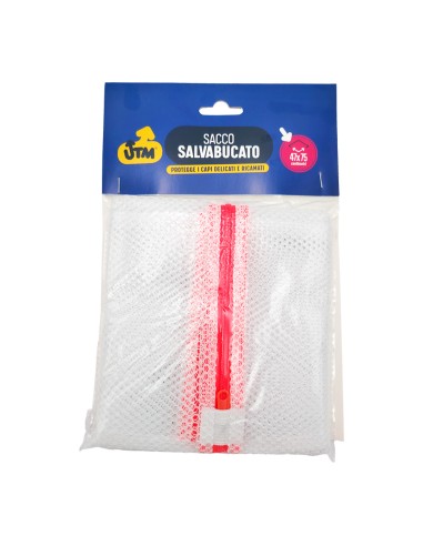 offerta Utm Sacco Salvabucato Maxi con Zip Capi Delicati e Ricamati 47x75 cm