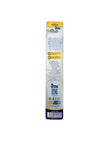 offerta Utm Spazzolino Sensitive con Setole Morbide e Copritestina 