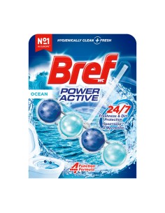 Bref Wc Power Activ Tavoletta per Wc 24/7 di Freschezza...