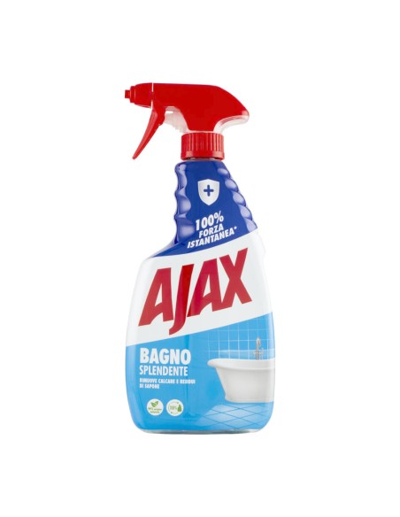 offerta Ajax Spray Bagno Splendente Rimuove Calcare e Residui di Sapone 600 ml