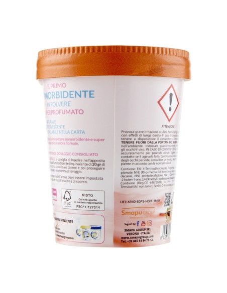 offerta Smapiù Ammorbidente in Polvere Superprofumato Bouquet Floreale 400 g