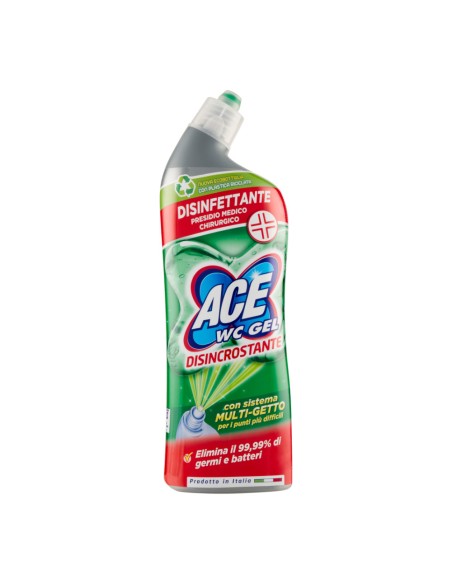 offerta Ace Disincrostante Wc Gel Disinfettante con Sistema Multi-Getto 700 ml