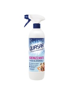 Quasar Spray Igienizzante Casa e Animali Efficacia Professionale 580 ml