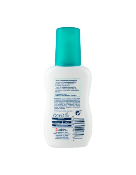 offerta Lycia Deodorante Pure Talc Vapo No Gas Extra Asciutto 0% Alcool 48 Ore 75 ml