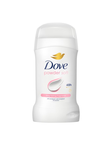offerta Dove Powder Soft Deodorante Stick Anti-Traspirante Durata 0% Alcool 48h 50 ml