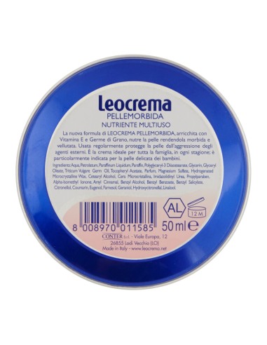 offerta Leocrema Crema Nutriente Multiuso Pellemorbida Germe di Grano e Vitamian E 50 ml