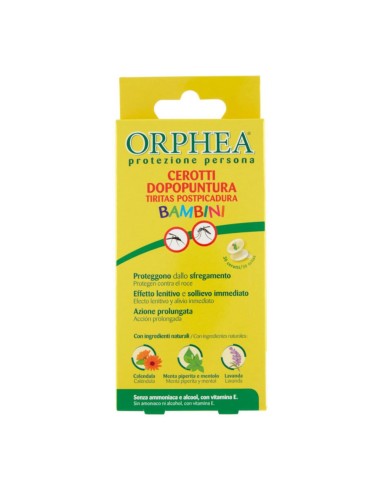offerta Orphea Protezione Persona Cerotti Dopopuntura Bambini Ingredienti Naturali 30 Pz