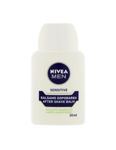 offerta Nivea Men Sensitive Balsamo Dopobarba Sollievo Immeditato Mini Size 30 ml