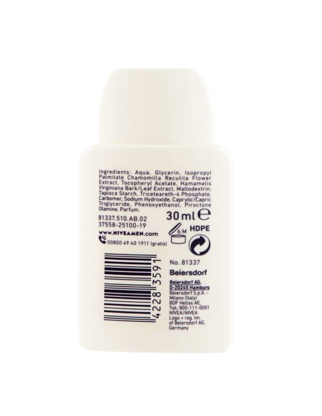 offerta Nivea Men Sensitive Balsamo Dopobarba Sollievo Immeditato Mini Size 30 ml