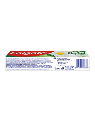 offerta Colgate Dentrifricio Herbal Original con Estratto di Camomilla 75 ml