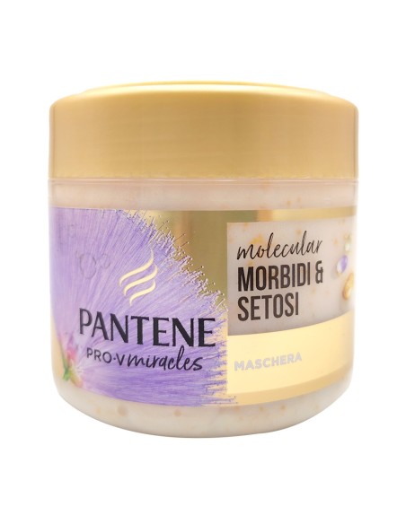 offerta Pantene Pro-V Miracles Molecular Maschera Morbidi e Setosi con Perle Pro-V 300 ml