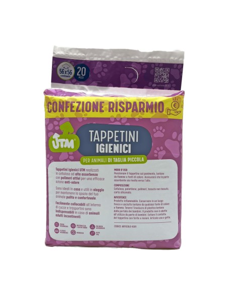 offerta Utm Tappetini Igienici per Animali di Taglia Piccola