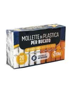 Utm Mollette in Plastica per Bucato 20 Pz
