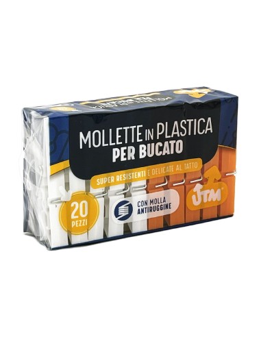 offerta Utm Mollette in Plastica per Bucato 20 Pz