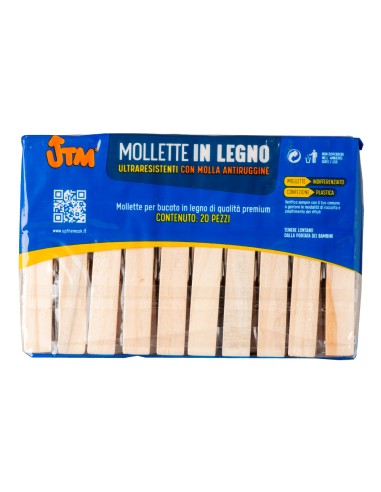 offerta Utm Mollette In Legno Per Bucato