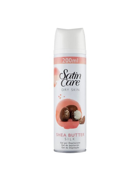 offerta Gillette Satin Care Shea Butter Gel Depilazione con Burro di Karité 200 ml