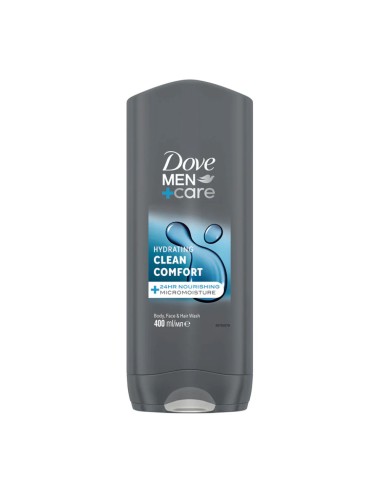 offerta Dove Men+Care Bagnodoccia Idratante Clean Comfort 400 ml