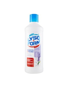 Lysoform Disinfetta e Pulisce Detergente per Pavimenti Fior di Lavanda 1100 ml