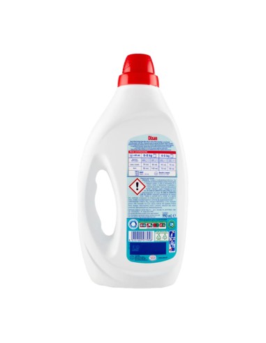 offerta Dixan Anti-Odore Detergente Liquido Lavatrice Pulito Profondo 990 ml