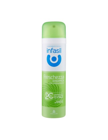 offerta Infasil Deodorante Spray Freschezza Dinamica con Antibatterico 150 ml