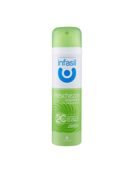 offerta Infasil Deodorante Spray Freschezza Dinamica con Antibatterico 150 ml