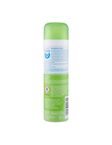 offerta Infasil Deodorante Spray Freschezza Dinamica con Antibatterico 150 ml