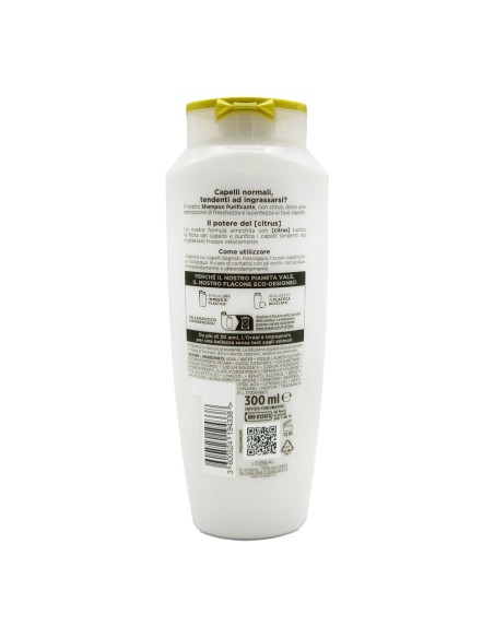 offerta L'Oreal Paris Elvive Energizzante Shampoo Purificante con Citrus 300 ml