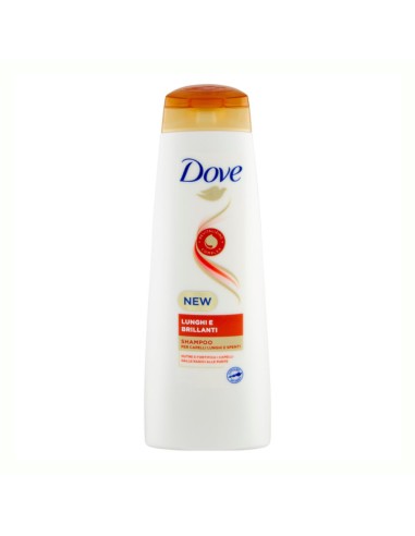 offerta Dove Shampoo Lunghi e Brillanti per Capelli Lunghi e Spenti 225 ml