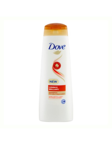 offerta Dove Shampoo Lunghi e Brillanti per Capelli Lunghi e Spenti 225 ml