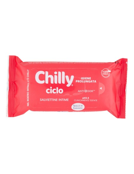 offerta Chilly Ciclo Salviettine Intime Igiene Prolungata 12 Pezzi