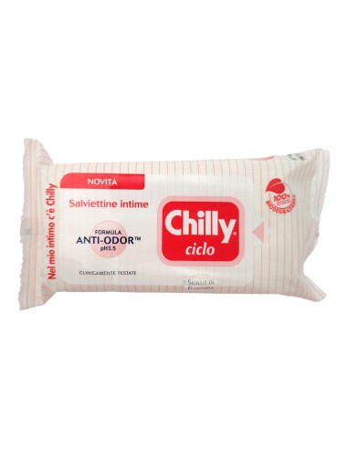 offerta Chilly Ciclo Salviettine Intime Igiene Prolungata 12 Pezzi