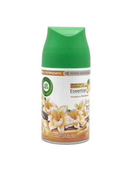offerta Air Wick Freshmatic Ricarica Spray Automatico Vaniglia e Thè Bianco 250 ml
