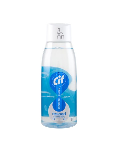 offerta Cif Infinite + Clean Reload Ricarica Tutti in 1 Sensitive Fragranza Fiori di Loto e Sali Minerali 590 ml